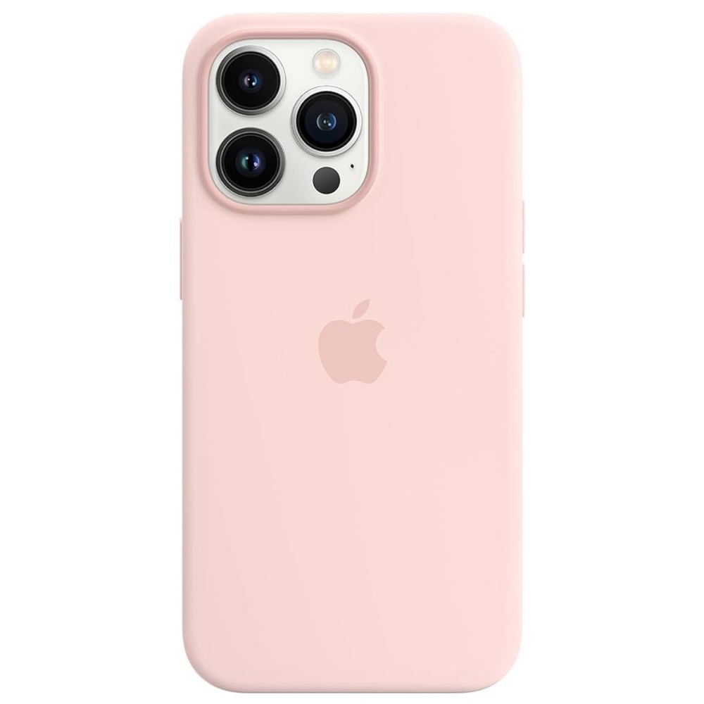 Apple Chalk Pink Silicone MagSafe Case for iPhone 13 Pro